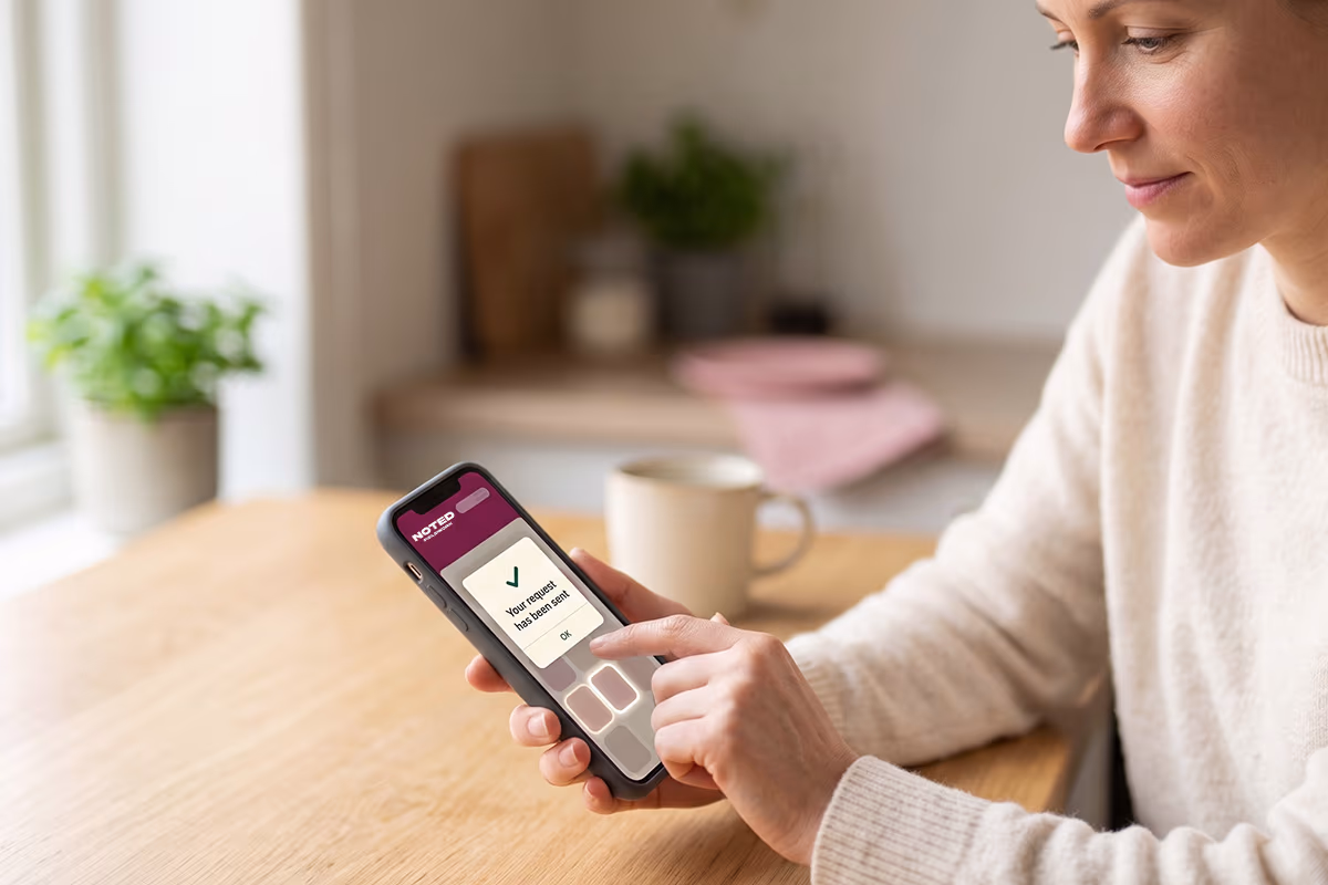 woman-using-phone-successful-request